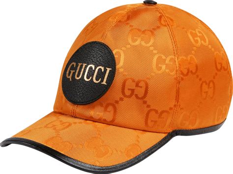 orange gucci cap|Gucci men hats sale.